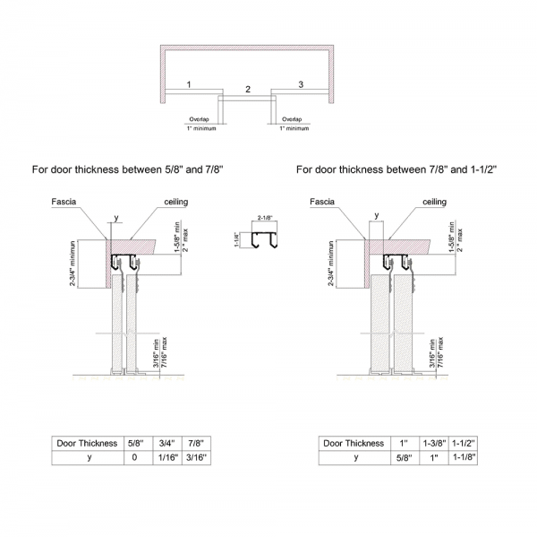 Sliding bypass closet door hardware kit - SLID'UP 110 by MANTION USA