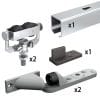 Sliding door hardware kit - SLID'UP 1300 by MANTION USA