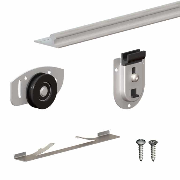 Sliding bypass closet door hardware kit - SLID'UP 130 by MANTION USA