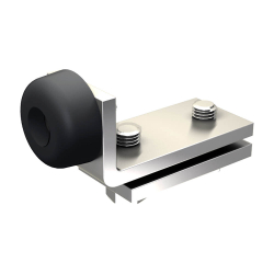                                                                                     Rubberen stootblok op INOX...
                                                                            