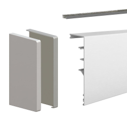                                                                                     Silver anodized aluminum...
                                                                            