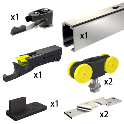                                                                                     SLID'UP 1000 sliding system...
                                                                            