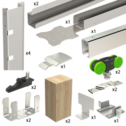                                                                                     SLID'UP 2300 sliding system...
                                                                            