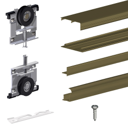                                                                                     SLID'UP 220 anodized bronze...
                                                                            