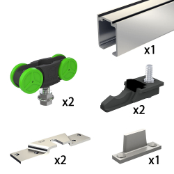                                                                                     SLID'UP 1100 sliding system...
                                                                            