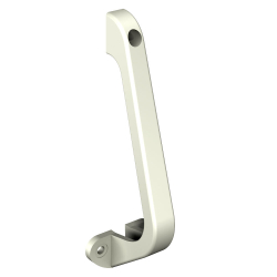                                                                                     White ABS plastic handle
                                                                            
