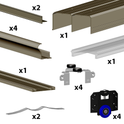                                                                                     SLID'UP 280 kit anodised...
                                                                            