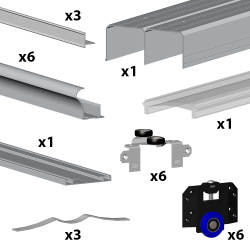                                                                                     SLID'UP 280 kit anodized...
                                                                            