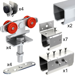                                                                                     SLID'UP 2000 sliding system...
                                                                            