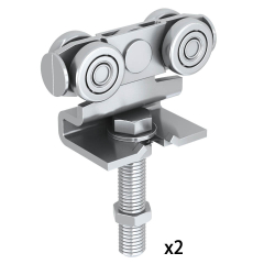                                                                                     Set of 2 zinc-plated steel...
                                                                            