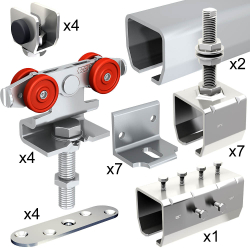                                                                                     SLID'UP 2000 sliding system...
                                                                            