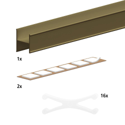                                                                                     Kit profil en H SLID'UP 220...
                                                                            