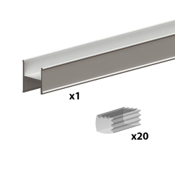                                                                                     H profile kit SLID'UP 280...
                                                                            