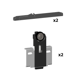                                                                                     Set of 2 door closers shock...
                                                                            