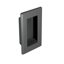                                                                                     Rectangular handle in black...
                                                                            