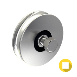                                                                                     Wiel Ø160 mm met ronde...
                                                                            