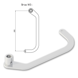                                                                                     W3 straight arm kit for...
                                                                            