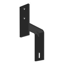                                                                                     Black Barn Door type fixing...
                                                                            