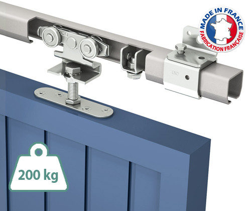 Stainless Steel Sliding Exterior Door Kit - SLID'UP by Mantion