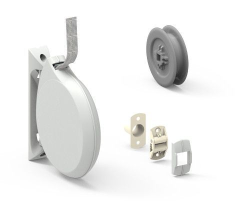 Roller and strap for roller shutter - SLID'UP by Mantion