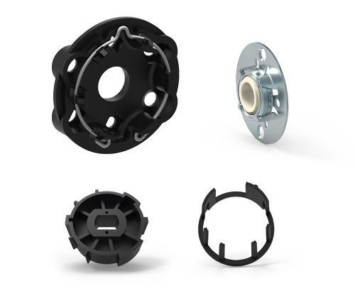 Steun en lager voor rolluik - SLID'UP by Mantion