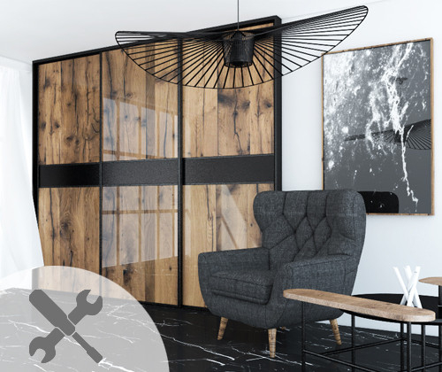 Spare parts for closet doors - SLID'UP by Mantion