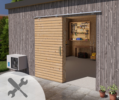 Spare parts for exterior door - SLID'UP by Mantion