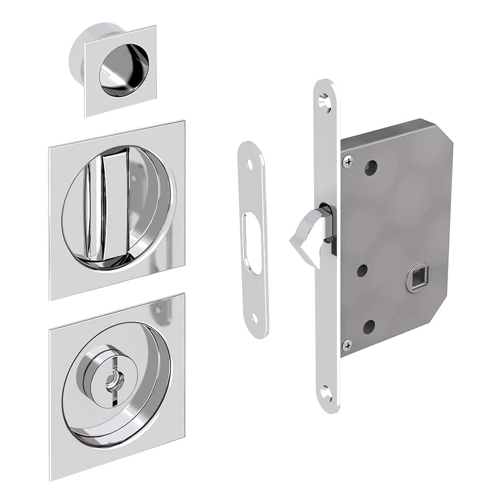 Richelieu Mortice Lock Set for Sliding Door