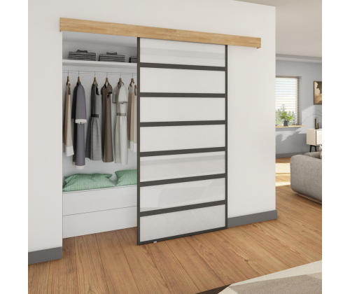 Kit coulissant porte de placard simple