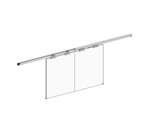 Bi-parting glass