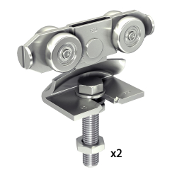                                                                                     Lot de 2 montures en INOX...
                                                                            