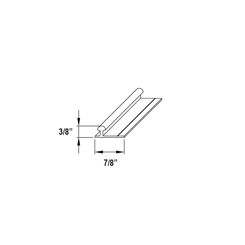 Aluminum track for sliding doors - SLID'UP 130 by MANTION USA