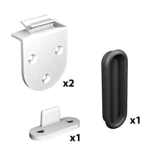 Cabinet door sliders kit for sliding cabinet door hardware kit SLID' UP 1900